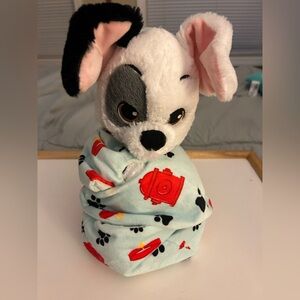 Disney 101 Dalmatian Plush Toy with Blanket wrap